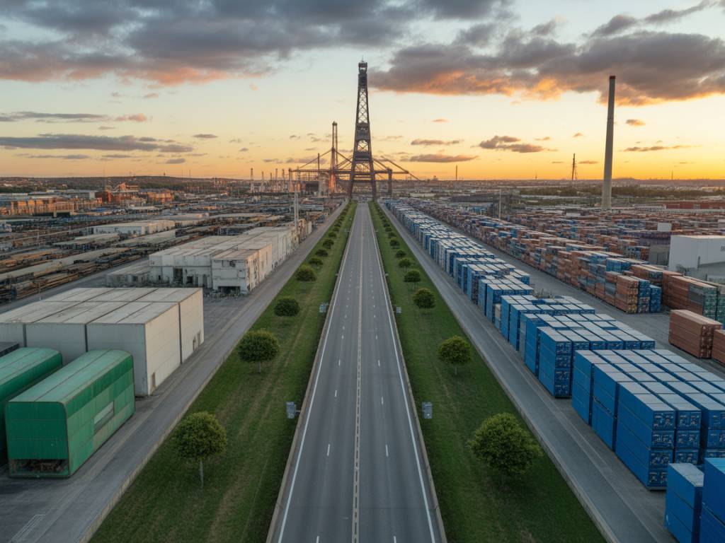 What is sustainability in industrial manufacturing and logistics