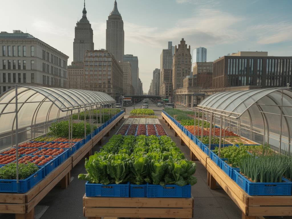 Urban farming as a solution to supply chain vulnerabilities